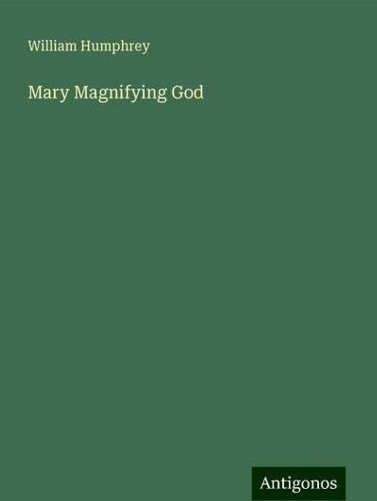 Maria preist Gott