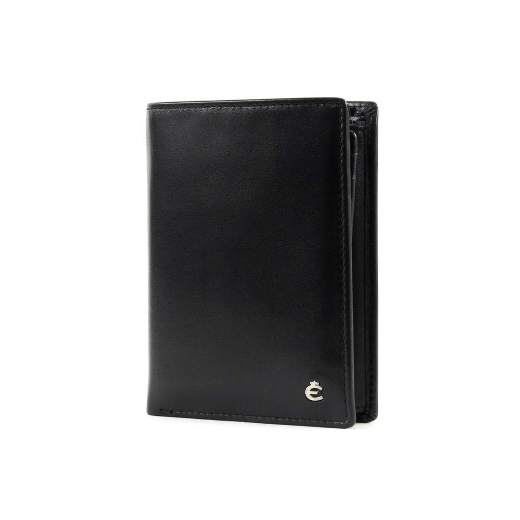 Esquire große Geldbörse 14KF HARRY Herren schwarz Leder Portemonnaie RFID Schutz