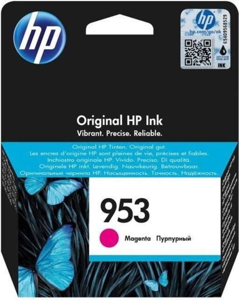 HP 953 Magenta Tintenpatrone, Original, F6U13AE, für Officejet Pro 8210, 8710, 8720, 8730, 8746