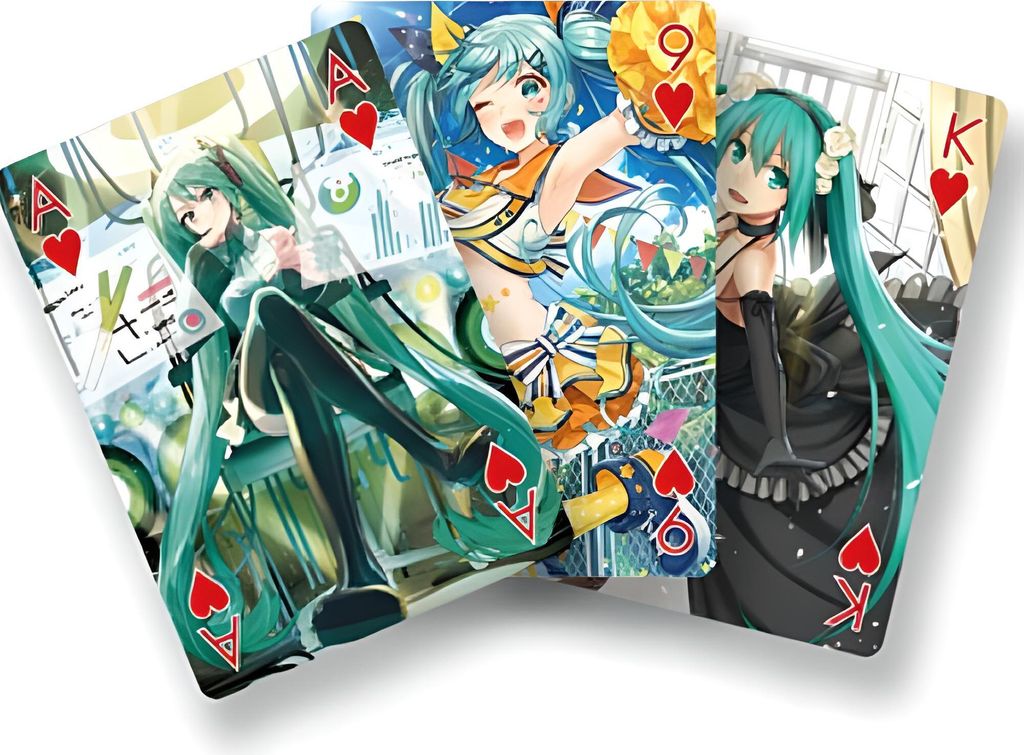 Hatsune Miku Spielkarten Miku Styles