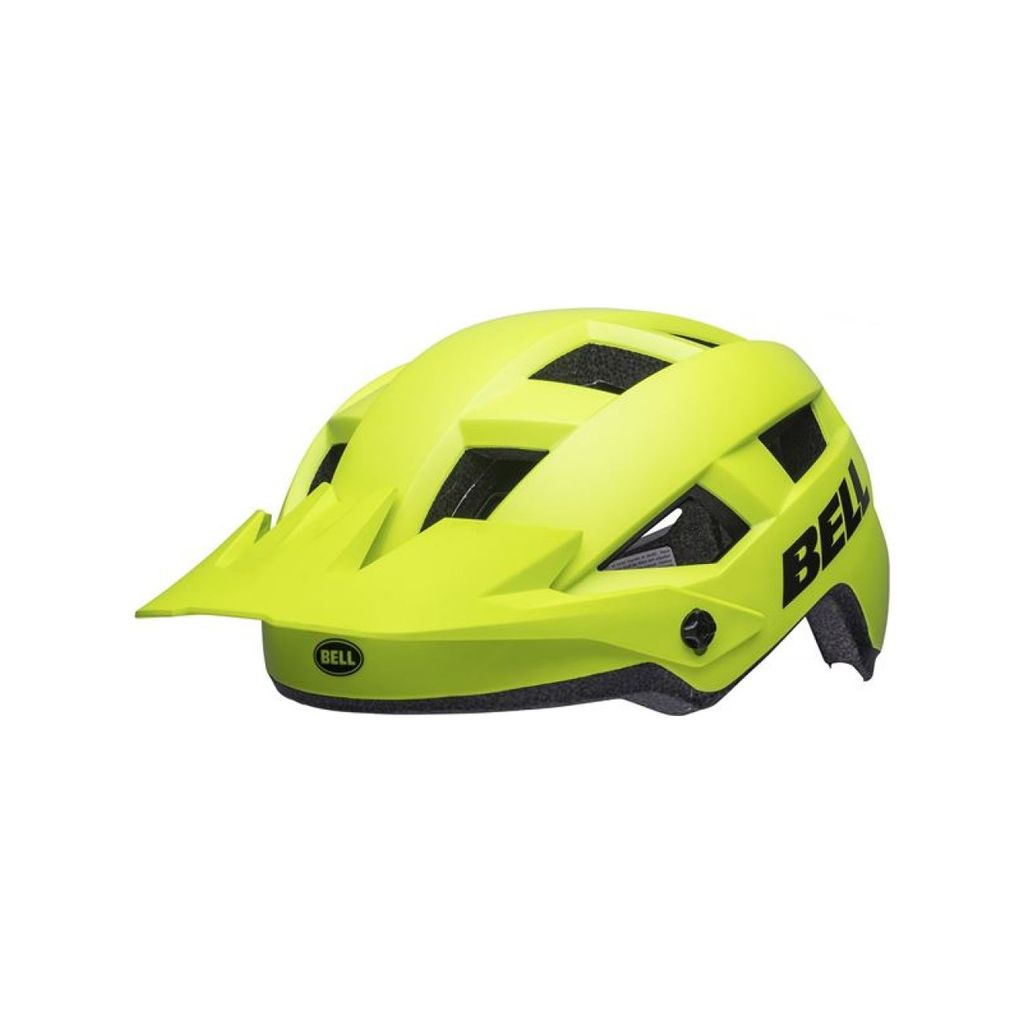 Bell Spark 2 matte hi-viz yellow UM/L Hellgelb