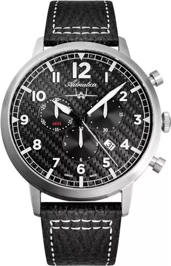 Uhr Adriatica Herren Schwarz adriatica-A8261.5224CH