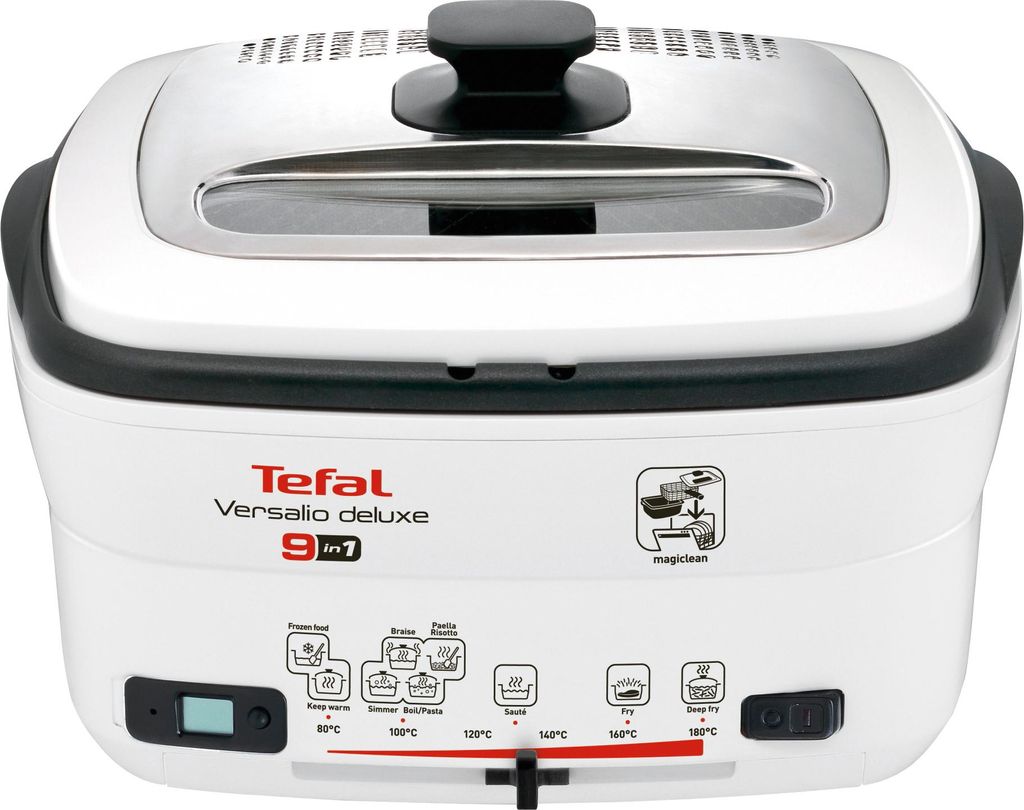 TEFAL Fritteuse FR 4950 1600 Watt weiß/schwarz Produktbild 