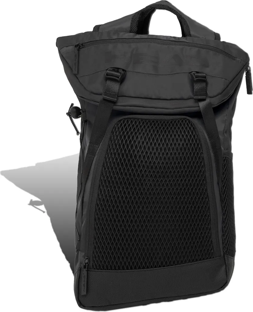 Sac à Dos Head Noir : Encombrement Réduit et Rangement Sport Efficace