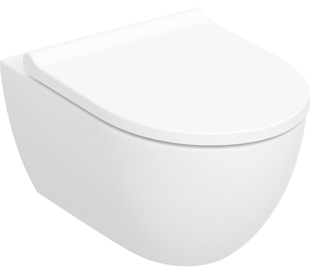 Geberit Acanto Set Wand-WC Tiefspüler, geschlossenes Produktbild 