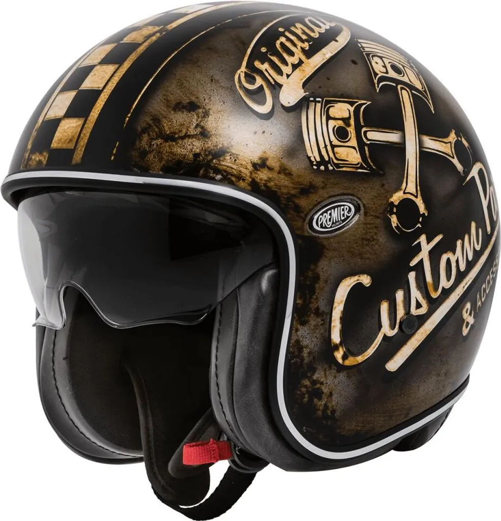 Casque Premier Vintage Op 9 Bm XL avec Écran Solaire Interne Fumé