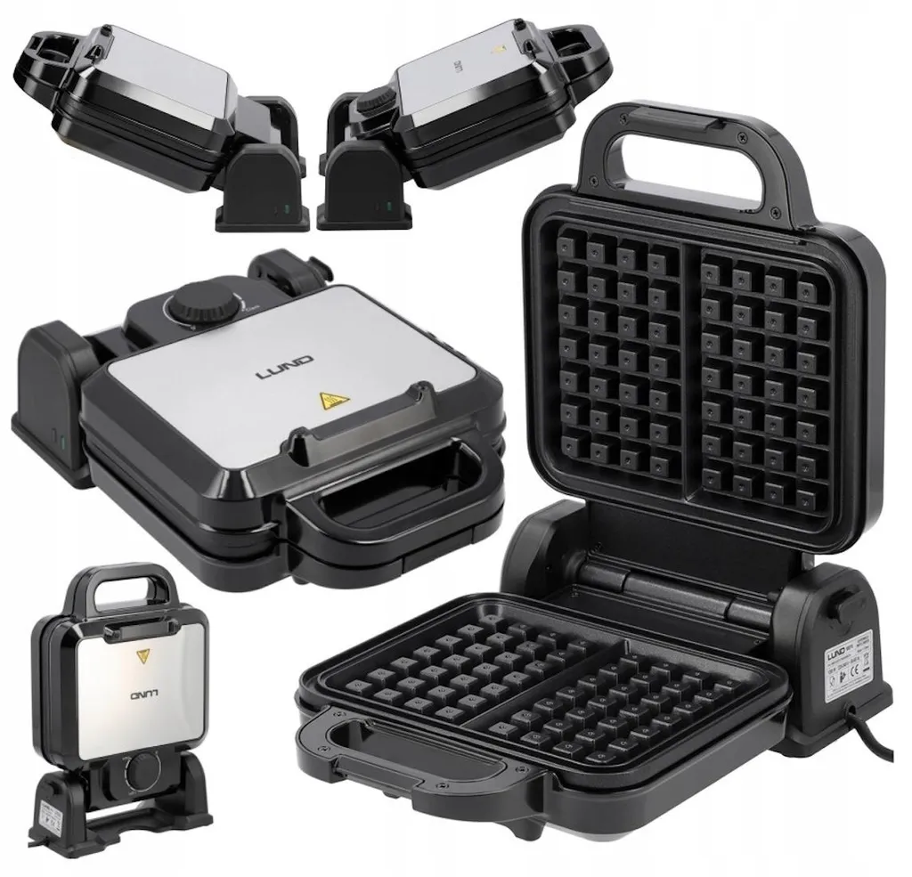 Gaufrier 1200W Rotatif : Finies les Gaufres Molles, Place au Croustillant