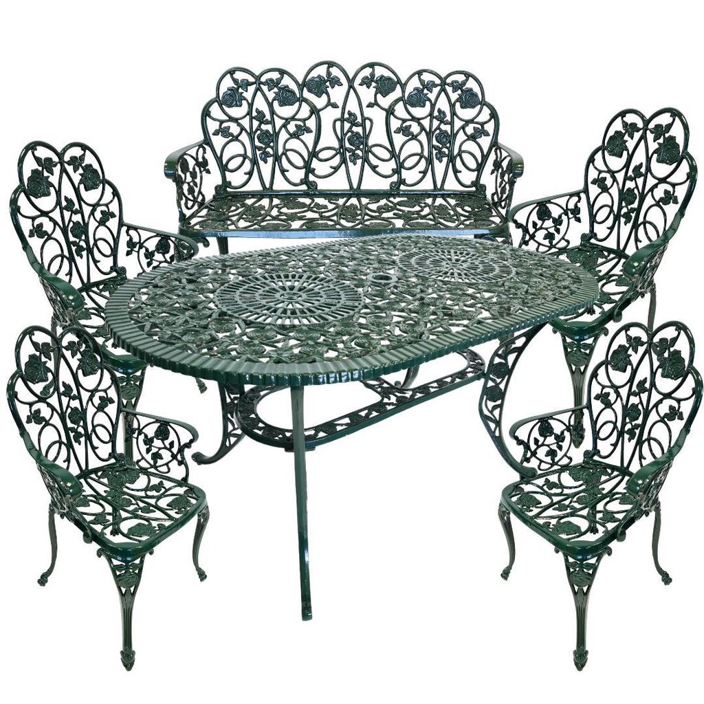 abc HOME | Gartenmöbel Set 6tlg. | Gartentisch | Produktbild 