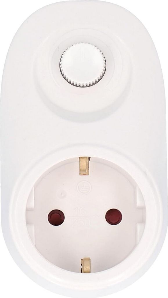 UNITEC 47535 Zwischenstecker mit Dimmer, Steckdosendimmer Produktbild 