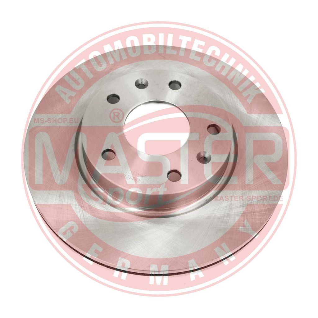 2x MASTER-SPORT Bremsscheibe 24012101141-PCS-MS vorne 51mm Produktbild 
