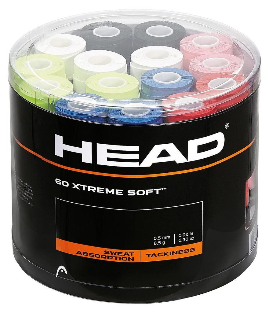 HEAD Overgrip Xtreme Soft Box 60 Stück Multicolor