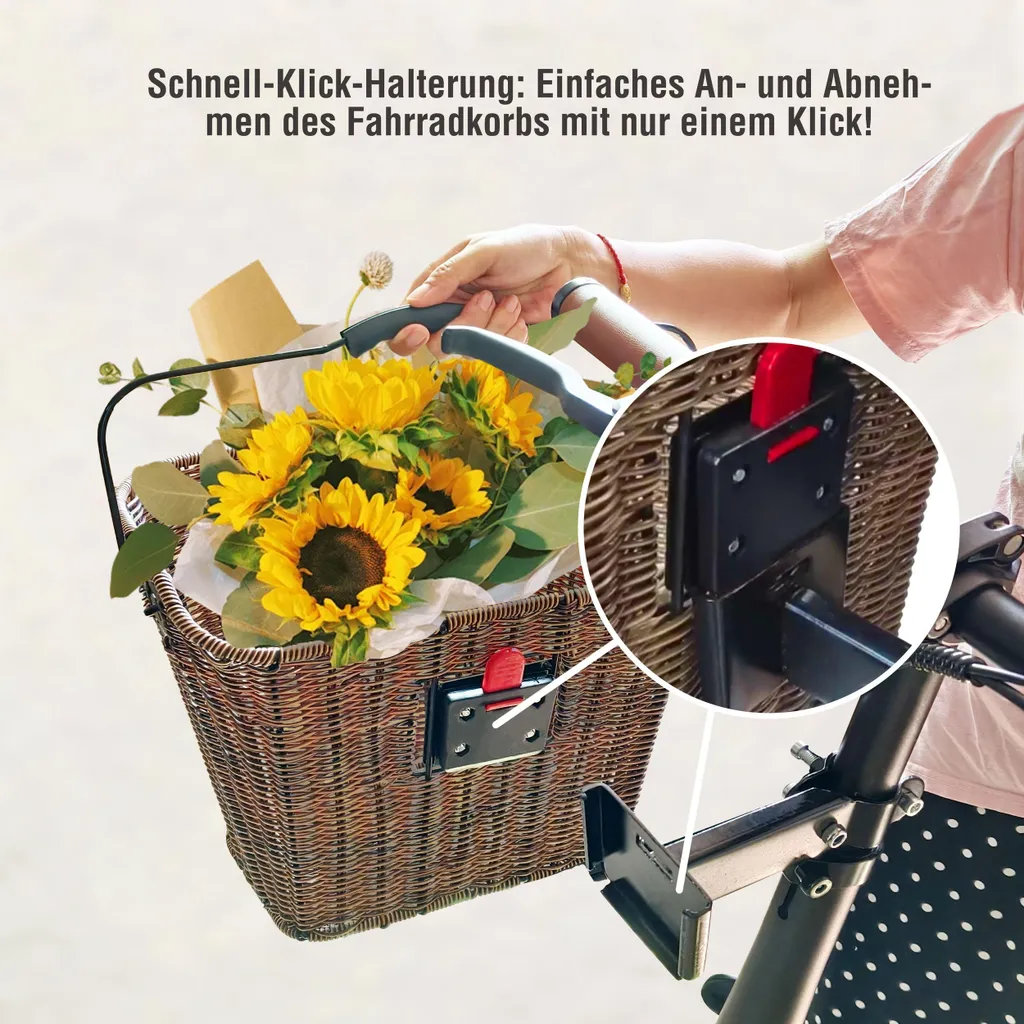 Panier Vélo Imperméable SachsenRAD 22L avec Fixation Rapide Innovante - 6