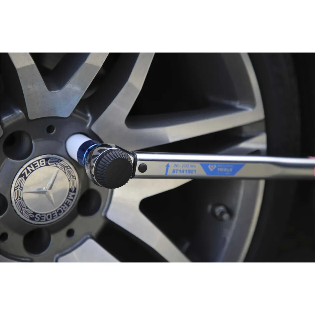 Clé Dynamométrique Professionnelle 1/2 Pouce pour Mécanique Auto