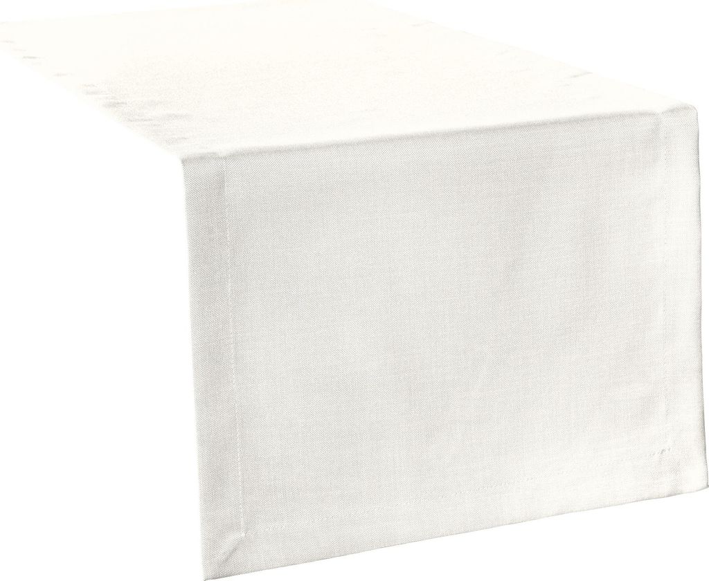 Erwin Müller Tischläufer Madrid" creme 50x150 cm"
