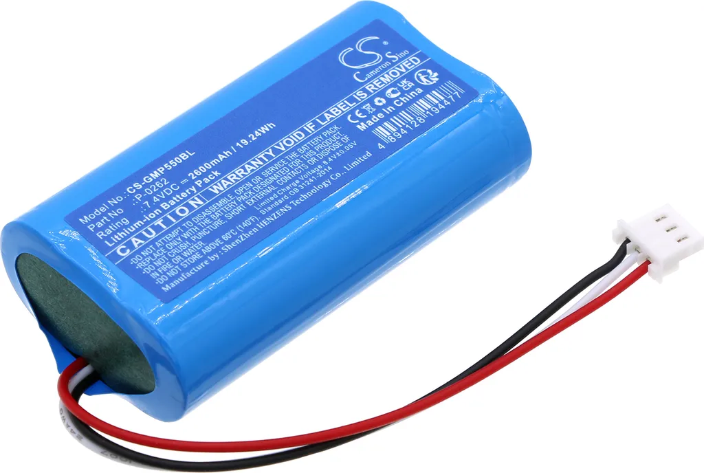 Batterie TECHTEK pour DP-150MX et DP-25MX compatible avec P-0262