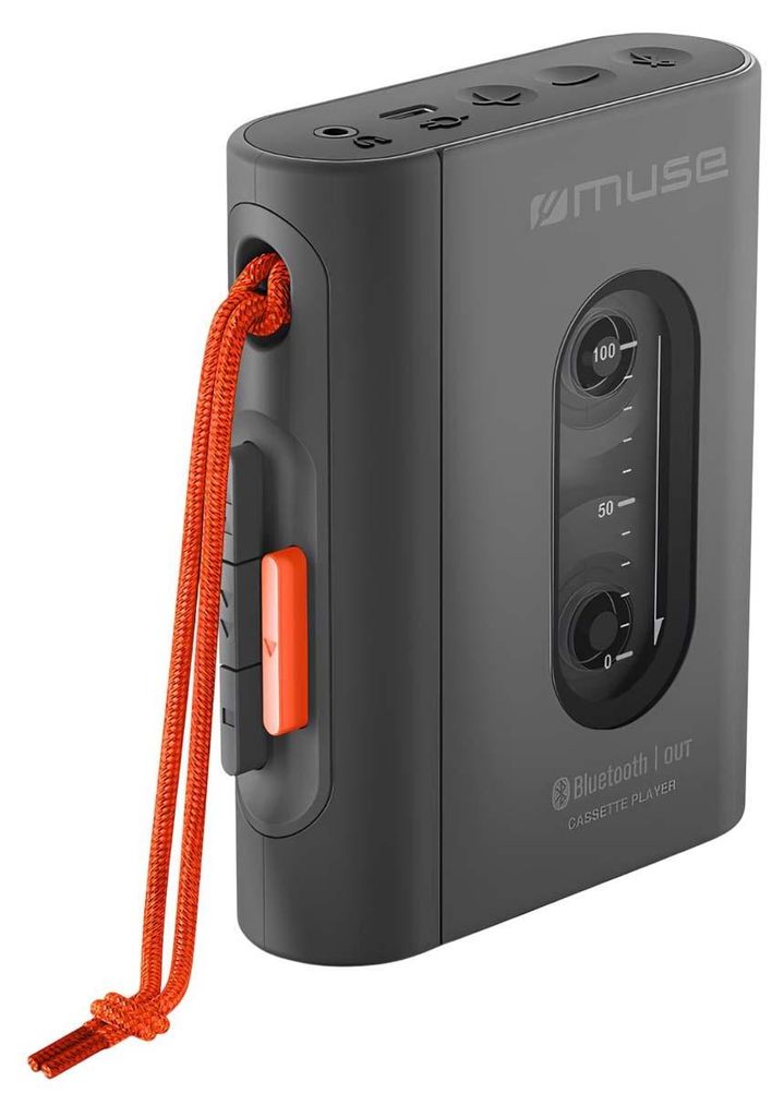 Radio-cassette portable noir - Muse - M132WM - Image du produit 