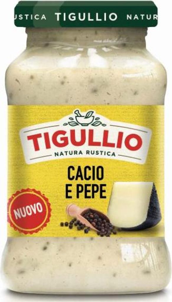 Tigullio Sos Serowy Z Czarnym Pieprzem Cacio E Peppe 185 G Zdjęcie produktu 