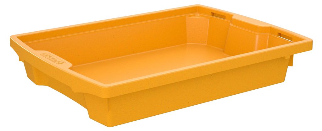 Betzold Box PRO aus biobasiertem treeNside-Material, S, Boxenfarbe: Gelb