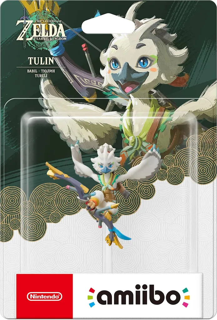 Amiibo Tulin Zelda Tears of the Kingdom figurine NFC interactive Piaf