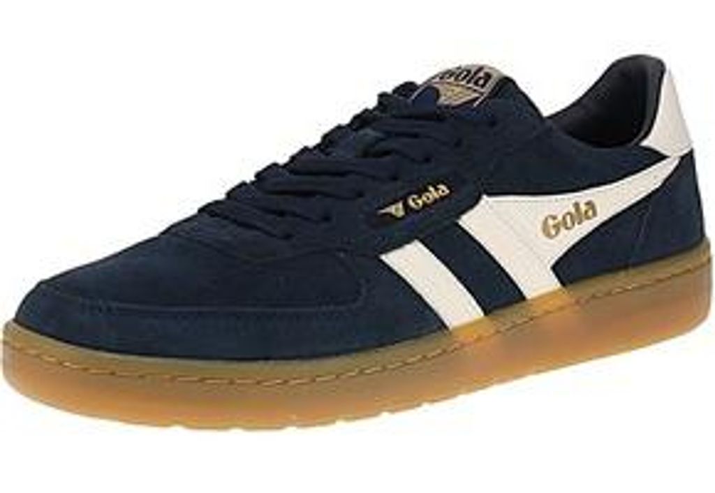 Gola Hawk Suede '86 - Herren Sneaker - Navy-Off-White-Gum