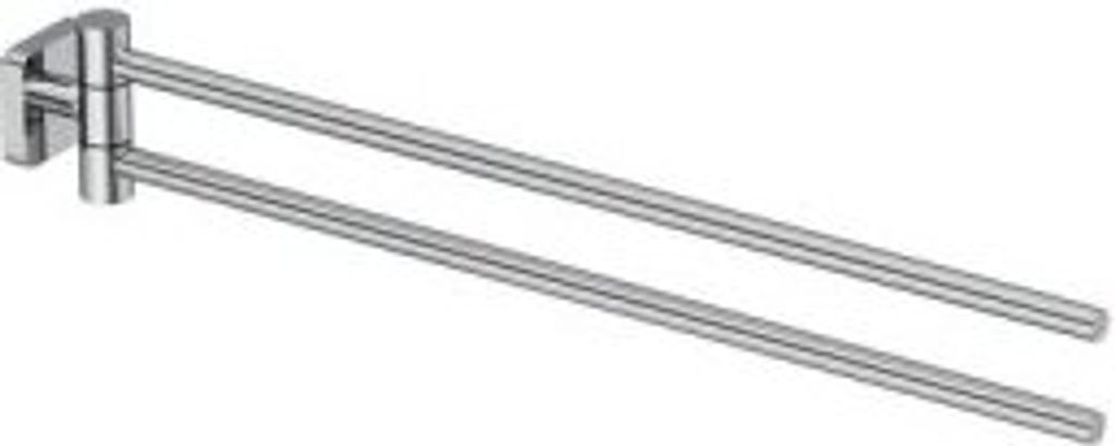 KLUDI-VELA S Doppel-Handtuchstange