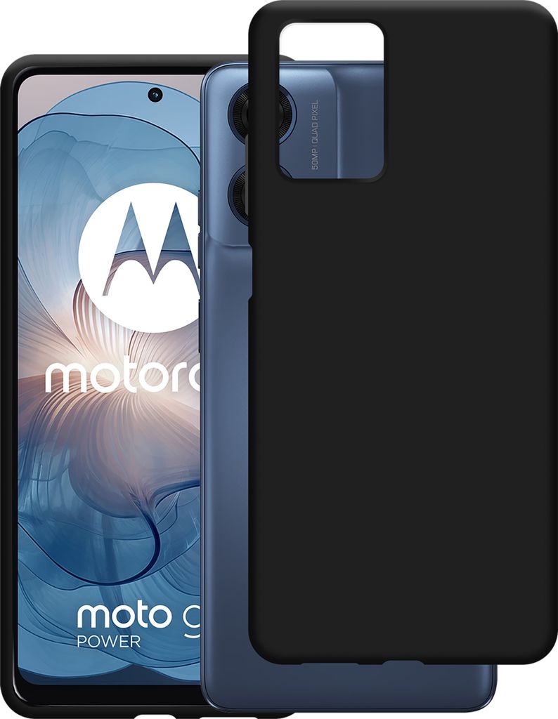 Hülle Motorola Moto G04, Moto G04s, Moto G24, Moto G24 Power Schutzhülle - Cazy - Schwarz