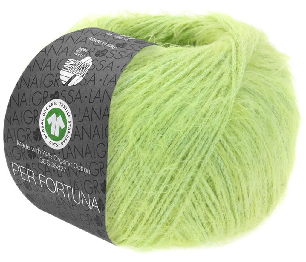 Lana Grossa PER FORTUNA 50 g flauschiges Kettengarn aus Produktbild 