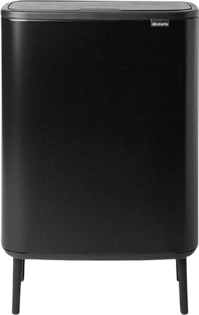 Brabantia Bo Touch Bin Hi afvalemmer 2 x 30 liter zwart