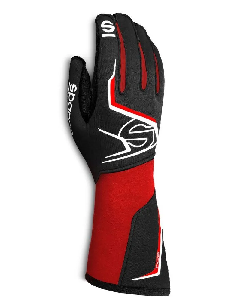 Super offerta Guanti da karting Sparco Tide K - Taglia S - colore rosso e nero