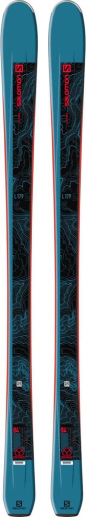 SALOMON N Distance 84 Ti Freeride Ski silber 179 cm