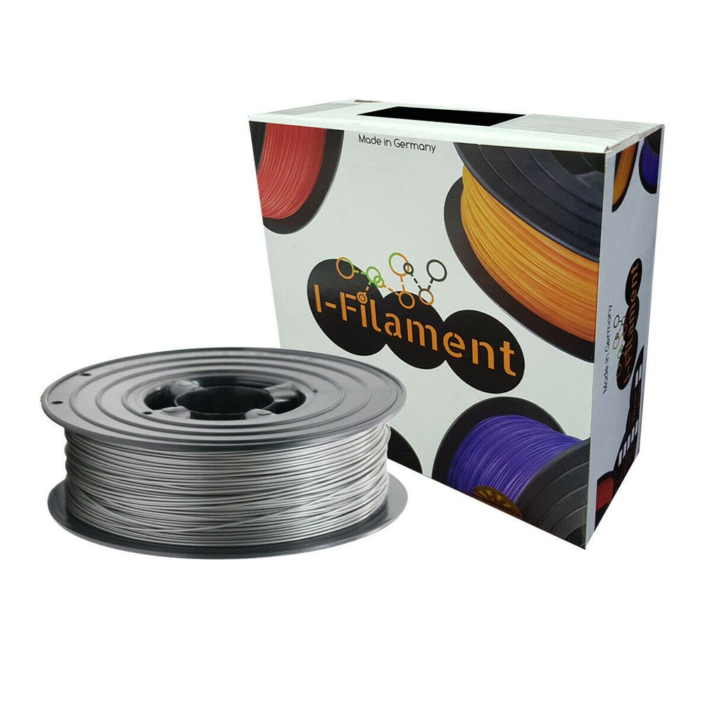 PLA Filament für 3D Drucker Printer 1,75 mm /1kg  Spule Rolle Trommel  Gray 