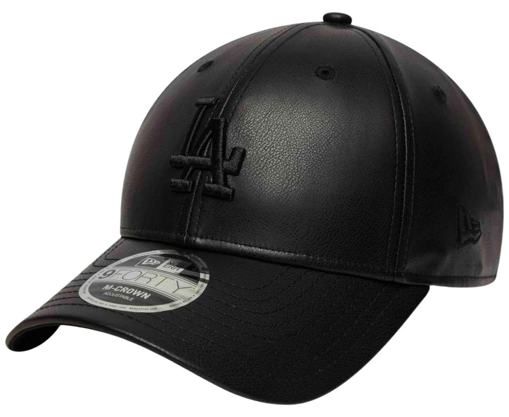 New Era Mlb Polyurethan9forty Mc La Dodgers Kappe Schwarz  Produktbild 
