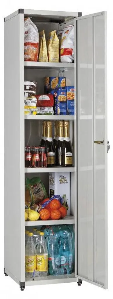 Armoire de bureau métallique modulable pour archives et dossiers 183 cm