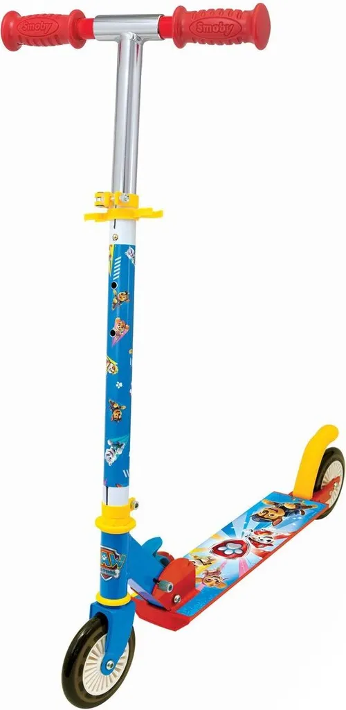 Trottinette 2 roues pliable Smoby Pat' Patrouille avec guidon réglable