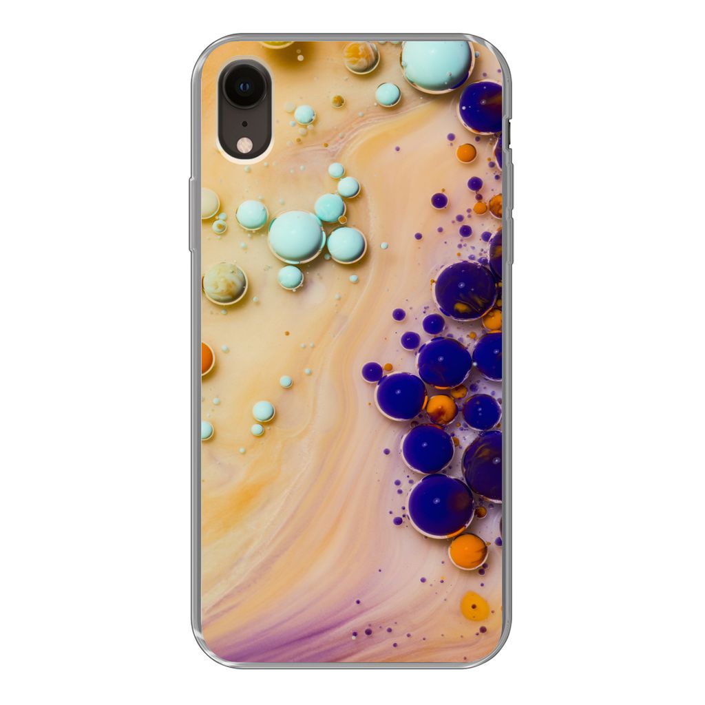 MuchoWow® Handyhülle Schutzhülle Hülle für iPhone XR Milch Produktbild 