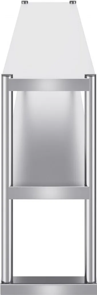 Surétagère double inox robuste 1829mm pour poste de travail - 11