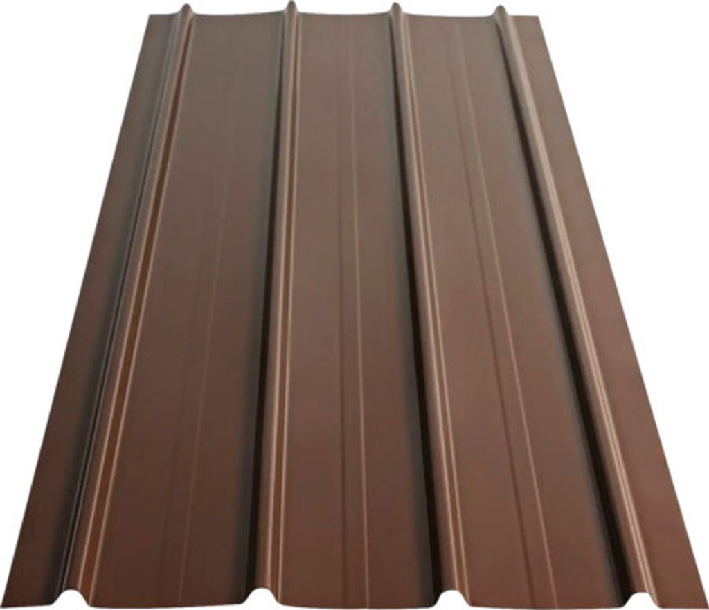 Sada trapézových plechů H12 SMART COVER SET čokoládově Obrázek produktu 
