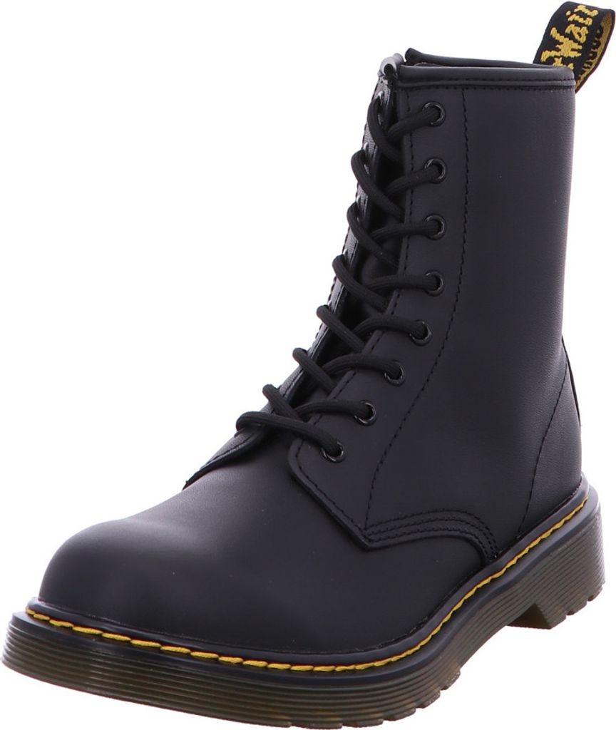 Dr. Martens 1460 Y Leder Schnürstiefel mit Reißverschluss Produktbild 