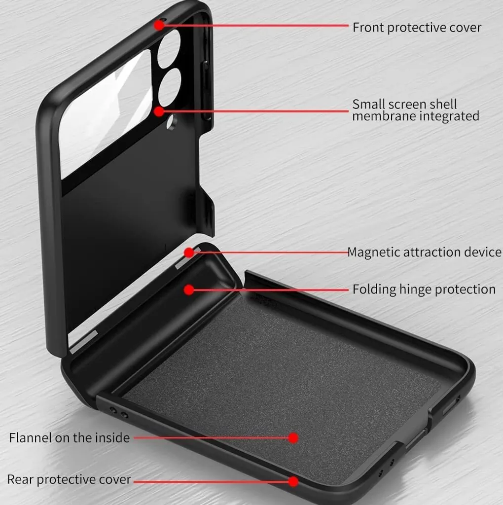 Custodia Samsung Z Flip 3 5G: Protezione Cerniera a Prova di Bimbo - 3