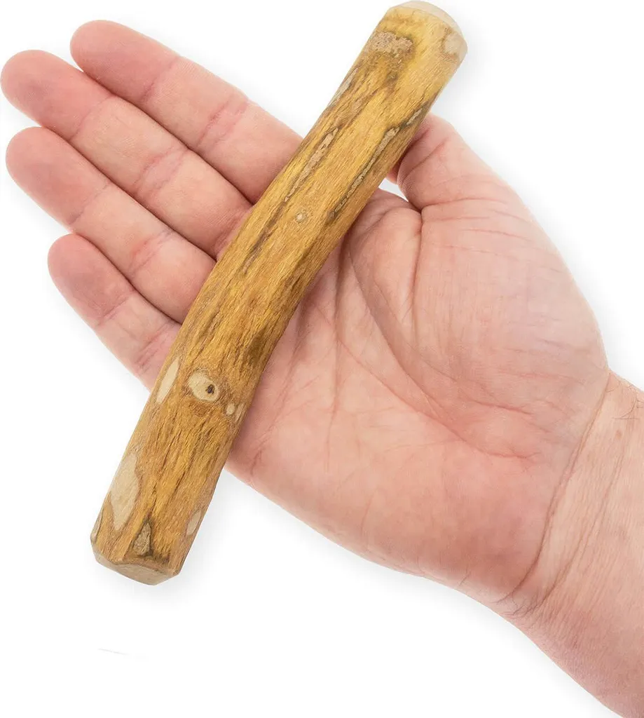 4DOGS Taglia S Legno d'Ulivo | Masticativo Anti-Tartaro Professionale