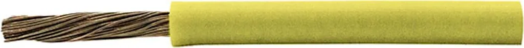 Cavo HELU SiF 1X4mm² YE (giallo) Conduttore singolo in silicone giallo AD 4,2mm Tensione nominale Uo/U 300V/500V - 100 metri