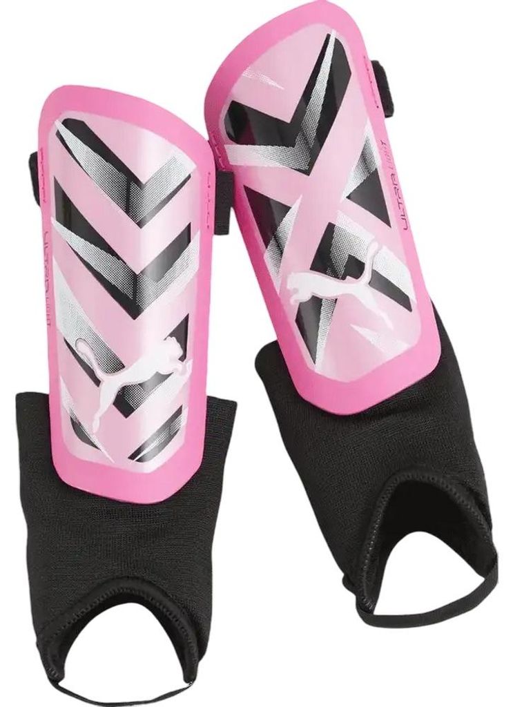 Puma - Herren Schienbeinschutz "30874", leicht MR2188 (XS) (Schwarz/Pink)