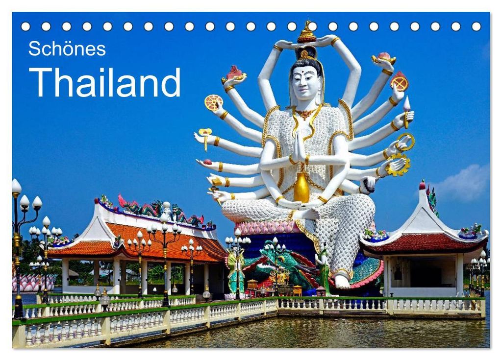 Schönes Thailand (Tischkalender 2027 DIN A5 quer), CALVENDO Monatskalender
