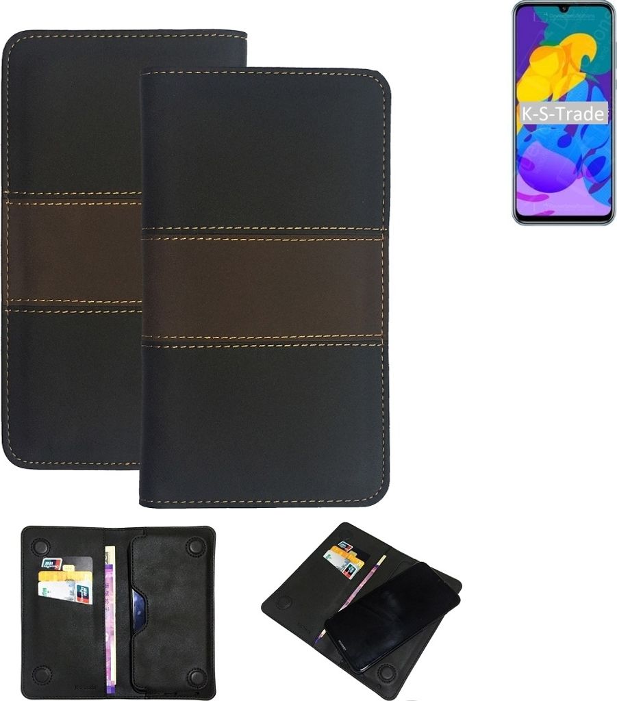 K-S-Trade Hülle Handyhülle kompatibel mit Huawei Honor Play 4T Pro Schutzhülle Walletcase Bookstyle Tasche Schutz Case Handytasche Wallet Cover