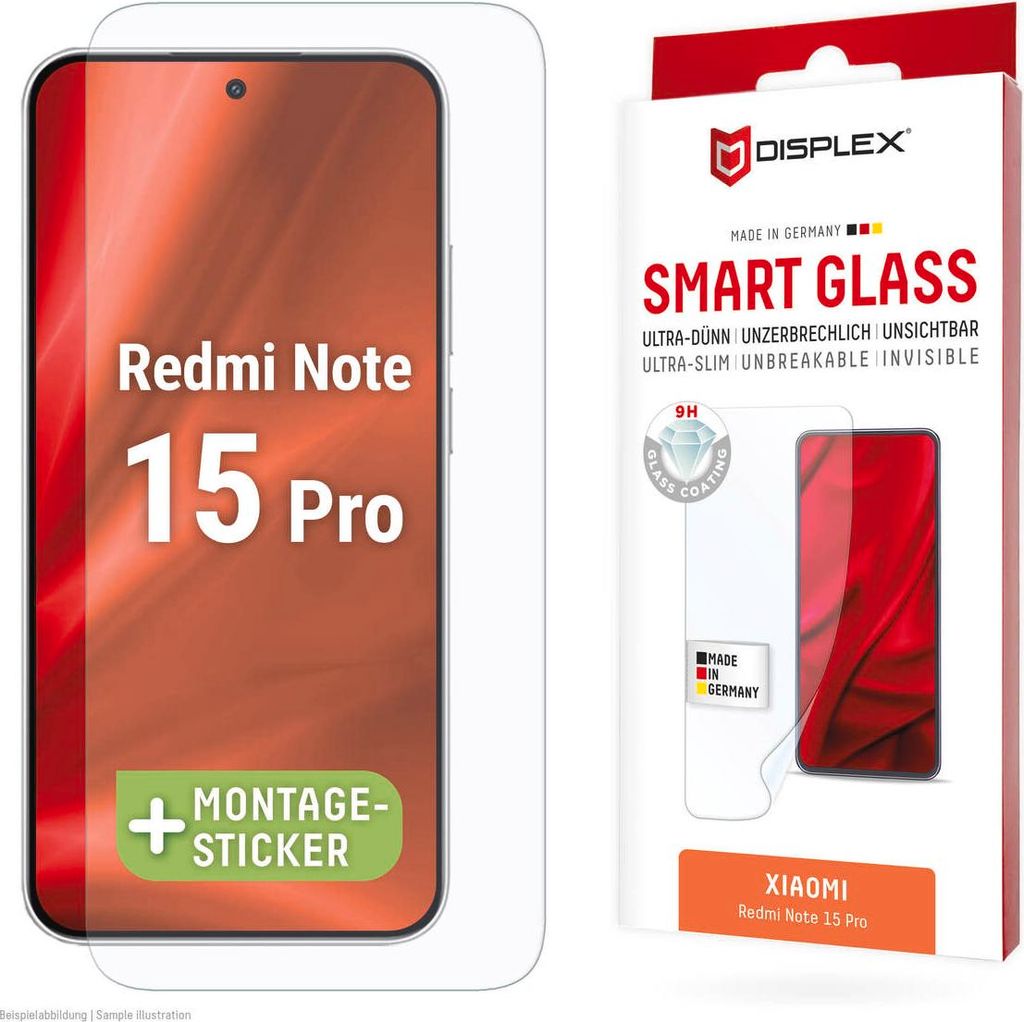 DISPLEX Smart Glass Xiaomi Redmi Note 15 Pro