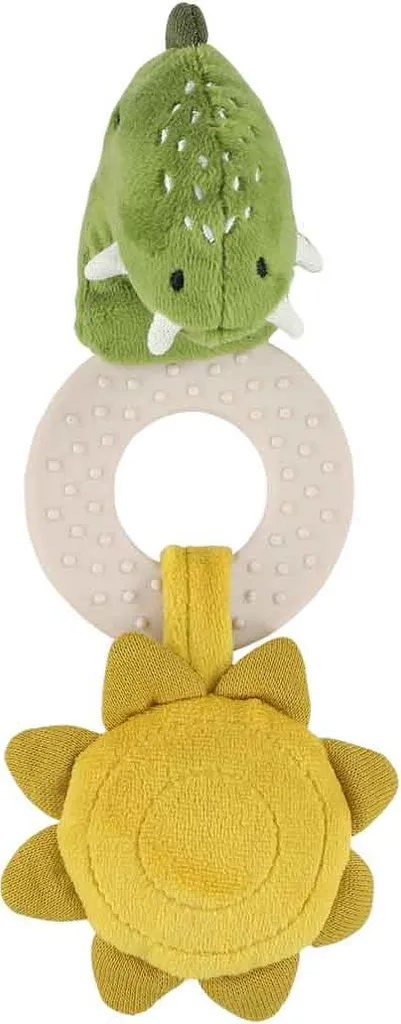 Jouet de dentition sensoriel Trixie Mr. Dino en silicone souple bébé