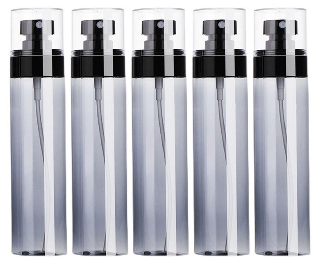 5/10/20 Stück 60/80/100/120 ml Reise-Sprühflaschen, auslaufsicher, feiner Nebel, Mini-Leerflasche, tragbar, transparent, nachfüllbar, 120 ml