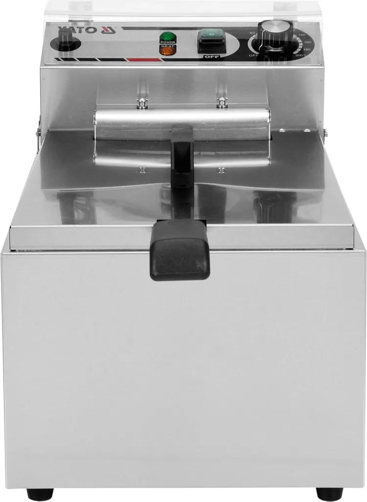 Friteuse Professionnelle 11L Inox - Matériel de Restauration Triphasé 5000W - 2