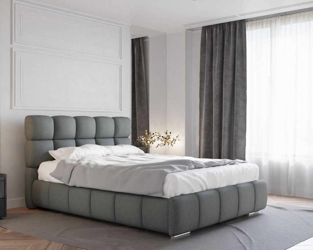 BLISS Polsterbett mit Bettkasten, mit Taschenfederkernmatratze