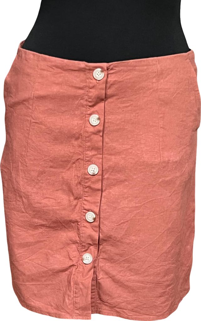 Re.draft Midirock Bequem Stilvoll Langlebig Orange 38